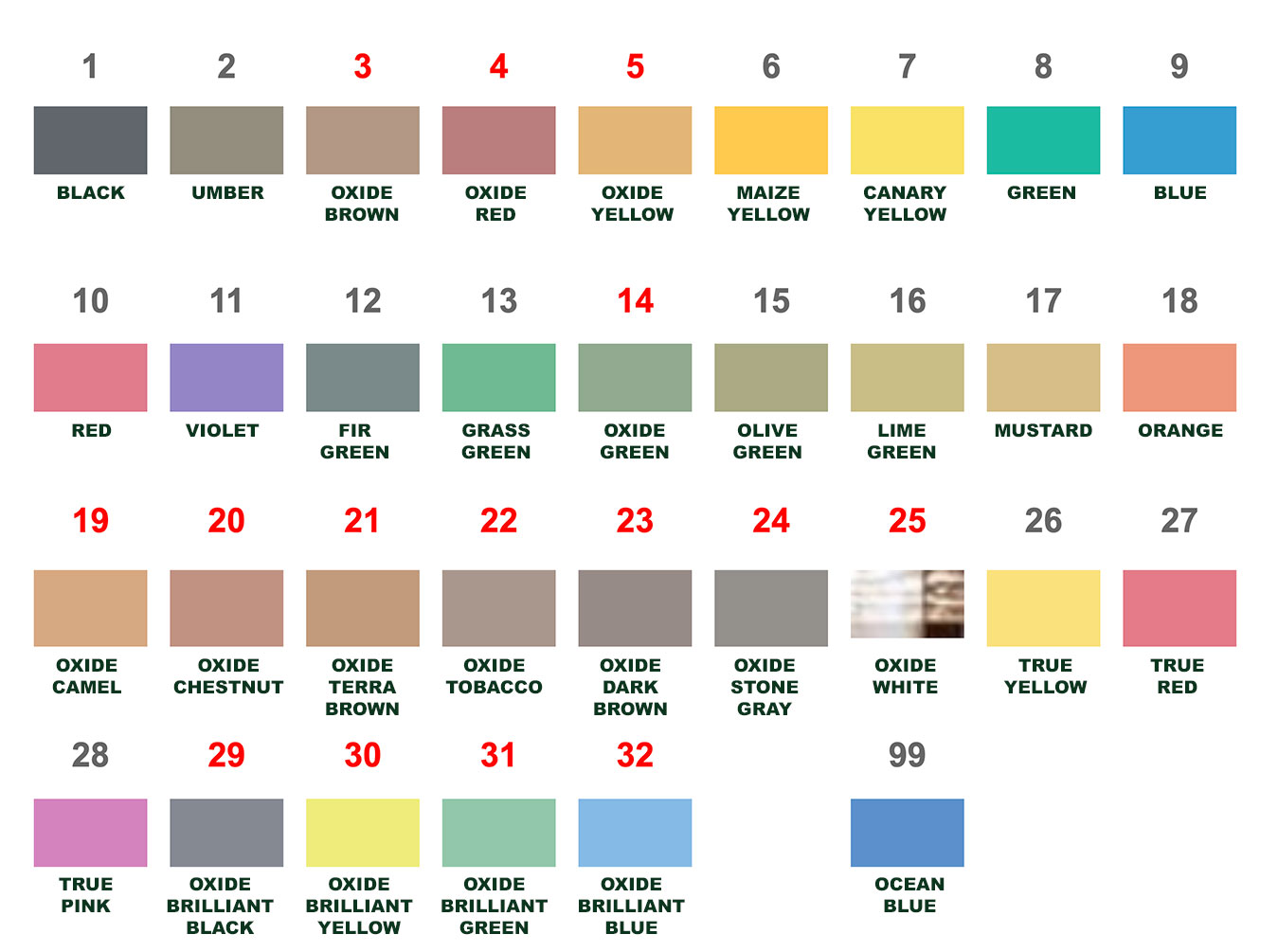 Paint Tints Loconsolo