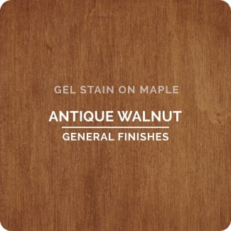 antique walnut on maple