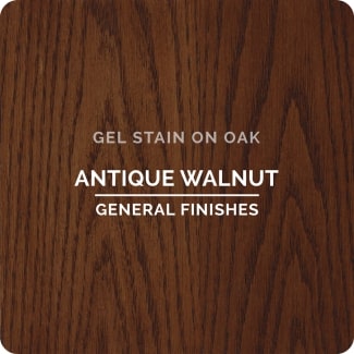 antique walnut on oak
