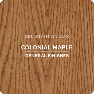 colonial maple on oak