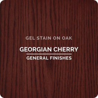 georgian cherry on oak