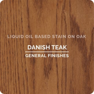 danish teak on oak