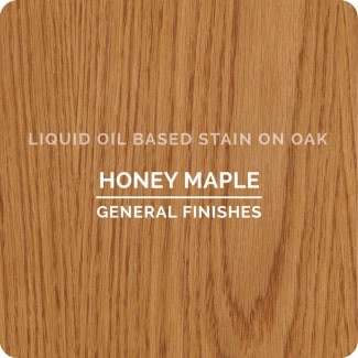 honey maple on oak