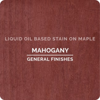 mahogany on maple