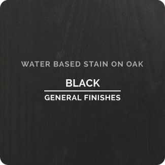black on oak