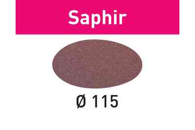 Abrasive sheet Saphir STF D115-0 P24 SA-25