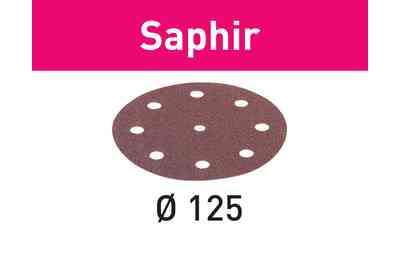 Abrasive sheet Saphir STF D125-8 P24 SA-25