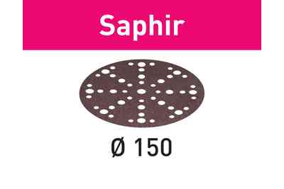 Abrasive sheet Saphir STF-D150-48 P24 SA-25