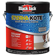 Black Jack White Eterna-Kote Silicone Roof Patch