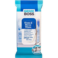 GRIME BOSS GLASS & MIRROR WIPES
