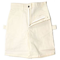 Painters Shorts White 100% Cotton