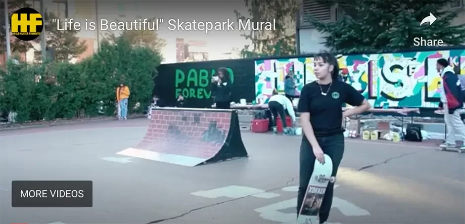 skater in brooklyn skate garden
