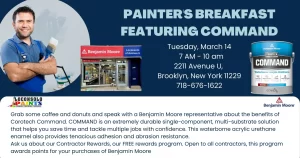 loconsolo paints painter's breakfast Avenue U Brooklyn