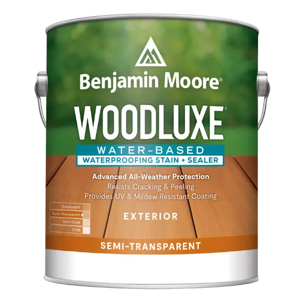 Woodluxe Water-Based Waterproofing Stain + Sealer - Semi-Transparent