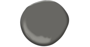 benjamin moore kendall charcoal paint blotch