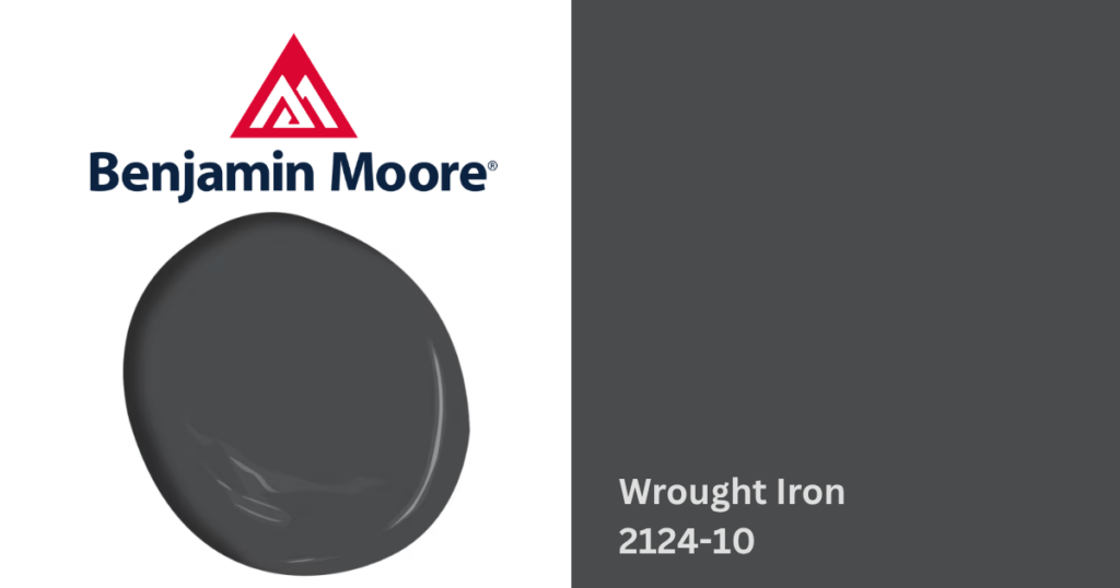 wrought iron 2124-10 paint blotch
