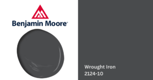 wrought iron 2124-10 paint blotch