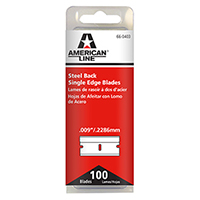 AMERICAN #9 SINGLE EDGE RAZOR BLADE