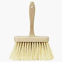 WHITE TAMPICO 4 ROW MASONRY BRUSH
