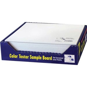 COLOR TESTER SAMPLE BOARD 120 8″ X 11″