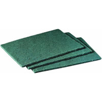 SCOTCH-BRITE 96 GREEN SYNTHETIC FIBER  SCOURING PAD
