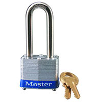 LONG LAMINATED SHACKLE PADLOCK