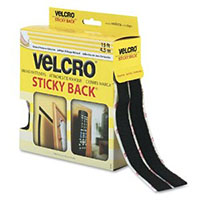 VELCRO BLACK STICKY BACK TAPE