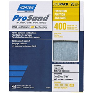 NORTON PROSAND SANDING SHEETS CONTRACTOR PACK