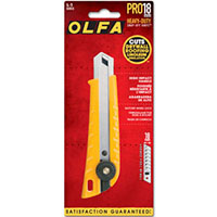 OLFA HEAVY DUTY RATCHET LOCK UTILITY KNIFE L-1
