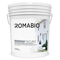 15L Masonry Textured White Base