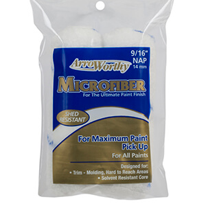 ARROWORTHY 4″ MICROFIBER MINI PAINT ROLLER 2-PACK