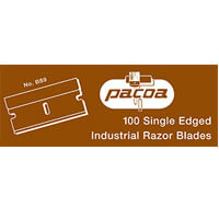 PACOA SINGLE EDGE BLUE STEEL RAZOR BLADE