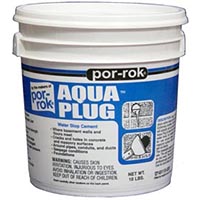 POR-ROK AQUA PLUG HYDRAULIC CEMENT