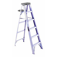 LOUISVILLE TYPE IA ALUMINUM STEPLADDER 300 LB