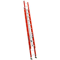 LOUISVILLE TYPE IA FIBERGLASS EXTENSION LADDER 300 LB