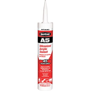 White A Siliconized Acrylic Sealant Year