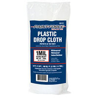 PLASTIC DROP CLOTH