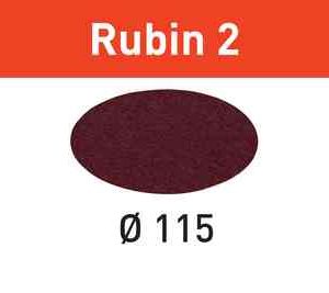 Abrasive sheet Rubin 2 STF D115 P40 RU2-50