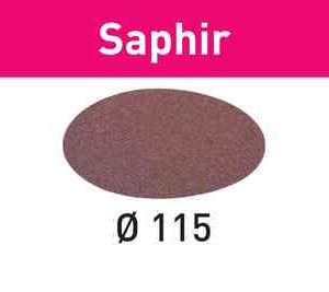 Abrasive sheet Saphir STF D115-0 P50 SA-25