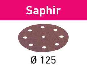 Abrasive sheet Saphir STF D125-8 P36 SA-25