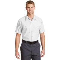 Button Down Long Sleeve 65/35 Poly Cotton