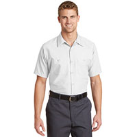 Button Down Short Sleeve 65/35 Poly Cotton