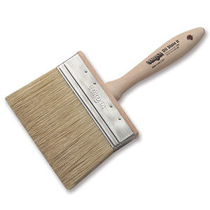 CORONA OIL-STAIN-IT White China Bristle Paint Brush