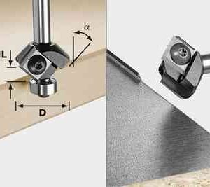 Cutter Trimming HW S8 HW 45° D27 12x12 KL
