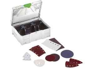 SYSTAINER with insert for abrasives