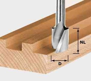 Spiral Router Cutter HS With Base Blade