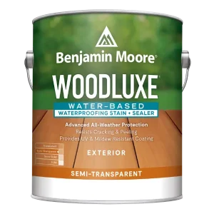 Woodluxe Water-Based Waterproofing Stain + Sealer - Semi-Transparent
