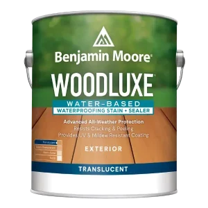 Woodluxe Water-Based Waterproofing Stain + Sealer - Translucent