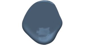 Van Deusen Blue paint blotch