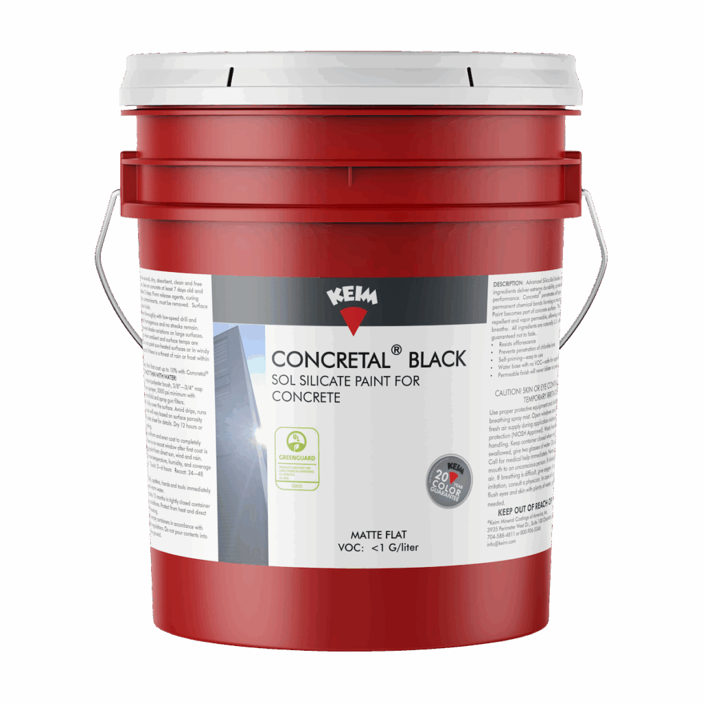 keim concretal black paint